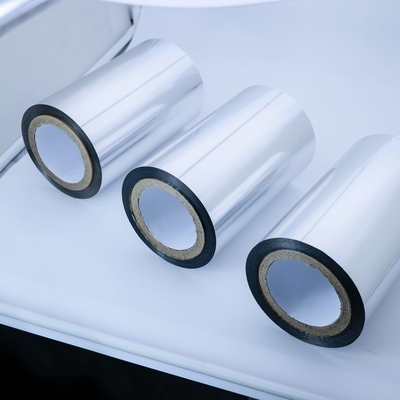 45 película de plata del papel de aluminio del HDPE 0.045m m del micrón