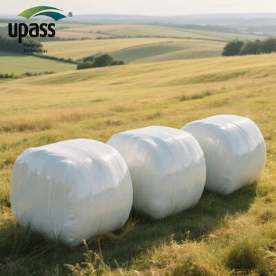Rollo de película de ensilaje de moldeo por soplado LLDPE de 5 capas de 750 mm con servicio de corte para envoltura de pacas de plástico agrícola