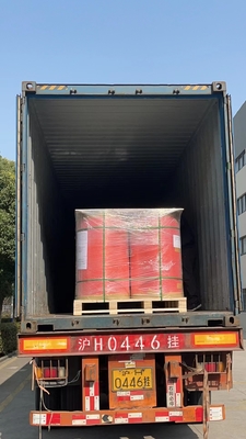 Película de liberación MOPP de color rojo DS para cintas adhesivas acrílicas