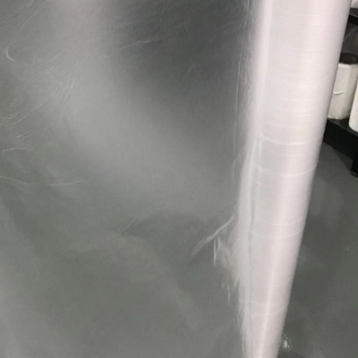 10 película blanca como la leche de la construcción del polietileno del HDPE del micrón 0.001m m
