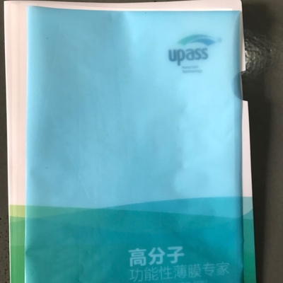Película azul del lanzamiento del micrón 0.04m m PE del uso 40 de las cintas autas-adhesivo del color