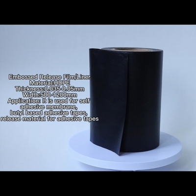 El animal doméstico termal grabado en relieve HDPE de la película PE del lanzamiento laminó las membranas del betún de la película