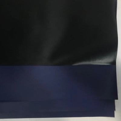 Tres capas de 0.26m m del HDPE 260um de la película de plástico negra