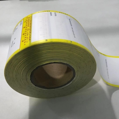 La cruz ignífuga del saco hinchable laminó la película para la impresión de la etiqueta