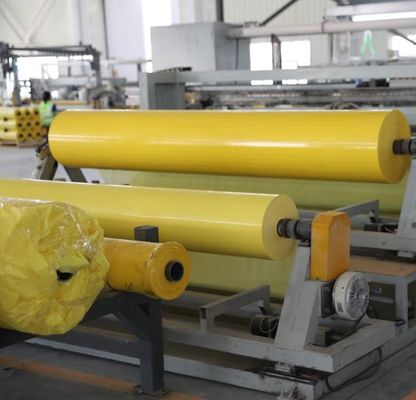 Película de envoltura amarilla de algodón para recolector de algodón CP690 CP770