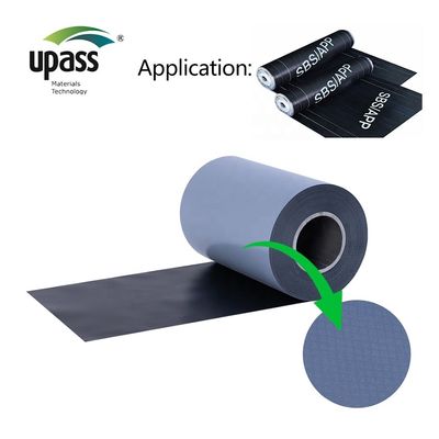 Membrana impermeabilizante nórdica de madera para techos inclinados, película de liberación/revestimiento/soporte de HDPE antideslizante y resistente al desgarro, corte personalizado