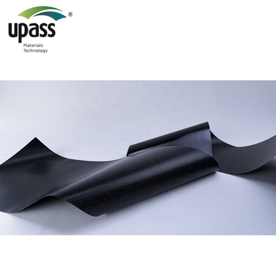 Material de impermeabilización asfáltica modificado con SBS autoadhesivo Película de liberación de HDPE Moldeo por soplado Escudo de hielo y agua autoadhesivo