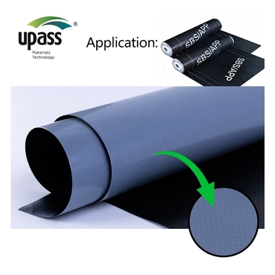 Película de liberación laminada cruzada de HDPE para impermeabilización 0,09-0,265 mm