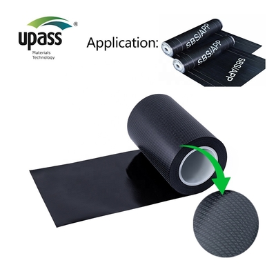 Película de liberación laminada cruzada fuerte de HDPE para impermeabilización