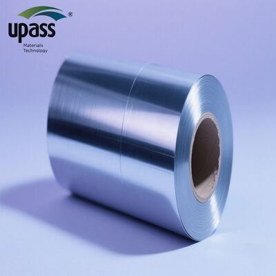 Cinta de aluminio con película de apoyo PET PET impermeable laminada con papel laminado para envasado de tuberías Cinta de aluminio pura