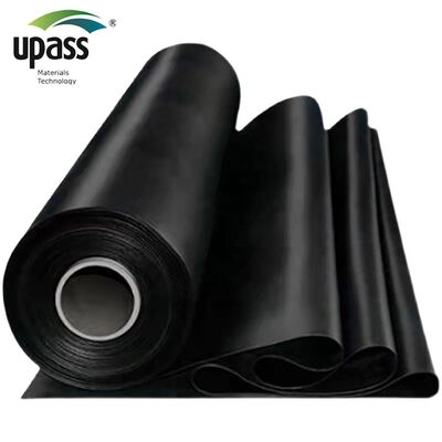 Geomembrana de HDPE de 2 mm con revestimiento de estanque Superficie lisa Geomembranas de HDPE de grado de moldeo de revestimiento