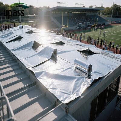 Membrana de Techo de Papel de Aluminio Impermeable para Reparaciones del Hogar, a Prueba de Grietas y Fugas, Servicio de Corte a Medida Disponible