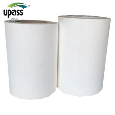 Papel de liberación de vidrio blanco azul amarillo europeo Jumbo Rolls 40gsm-60gsm Silicone recubierto de grasa resistente a la formación de revestimientos de plástico