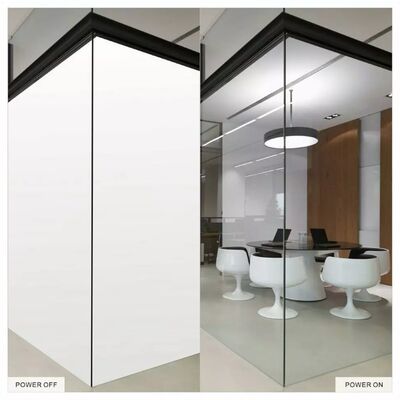 Puertas de vidrio decorativas de bajo precio para automóviles PDLC Smart Dimming Film Blow Molding 100*55*55cm Roll