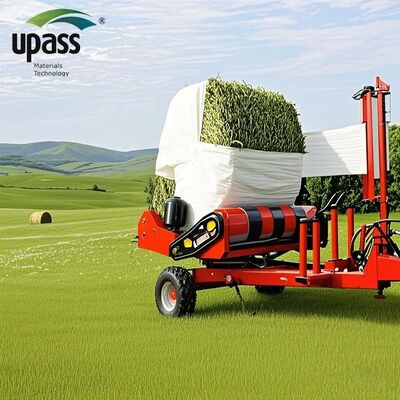 Green Grass Silage Bale Wrap Film 75cm High UV Protection Moisture & Water Proof 5 Layer Agricultural Film with Cutting Service