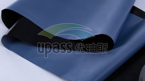 Película laminada cruzada de HDPE para membranas impermeables de asfalto y contrapiso sintético para techos