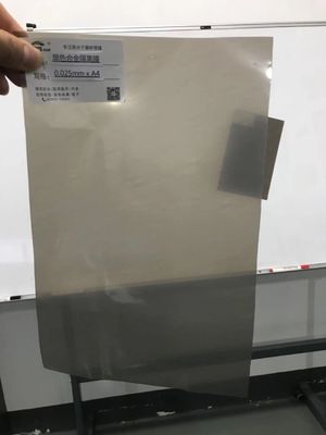 20 película metalizada transparente del ANIMAL DOMÉSTICO del micrón 0.02m m