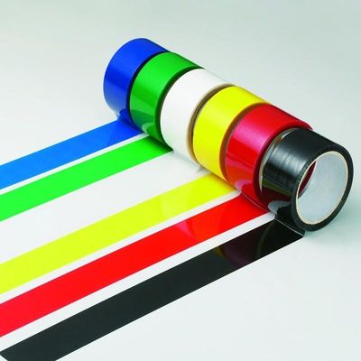 Trazador de líneas de liberación revestido del silicón del HDPE de la película de la liberación del HDPE del color rojo para las cintas de la espuma