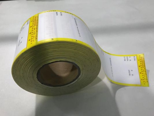 película laminada cruzada blanca como la leche 265um para la impresión de la etiqueta