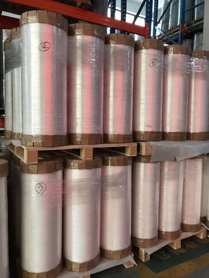 Trazador de líneas de lanzamiento revestido del silicón de alta temperatura de la resistencia para las membranas del betún