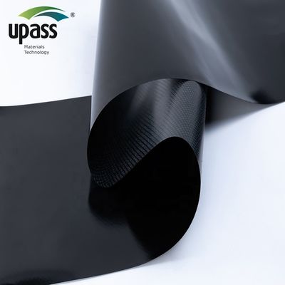 Rollo de película jumbo de HDPE con mejora de textura cruzada, rollo de lámina de polietileno de 50 micras para productos de membrana arquitectónica de plástico