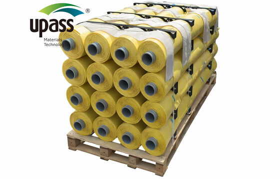 Película de envoltura de algodón HDPE de 5 capas con RFID Solución de embalaje industrial de ballas de algodón