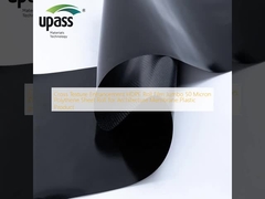 Rollo Jumbo de Película de HDPE con Mejora de Textura Cruzada, Rollo de Lámina de Polietileno de 50 Micrones para Membrana de Arquitectura, Producto Plástico